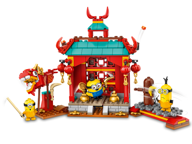 Lego Minions Kung Fu Tempel Храм миньонов кунг-фу