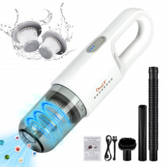 CkeyiN CkeyiN Akku-Handstaubsauger 2 Saugstufen, multifunktionaler Staubsauger, 75,00 W, mit Beutel, 35 Min. Laufzeit, Mit 2 Saugkopfen und 1 Burste  Беспроводной ручной пылесос CkeyiN, 2 уровня всасывания, многофункциональный пылесос, 75,00 Вт, с мешком,