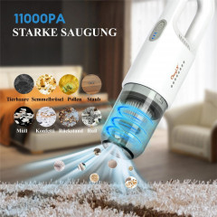 CkeyiN CkeyiN Akku-Handstaubsauger 2 Saugstufen, multifunktionaler Staubsauger, 75,00 W, mit Beutel, 35 Min. Laufzeit, Mit 2 Saugkopfen und 1 Burste  Беспроводной ручной пылесос CkeyiN, 2 уровня всасывания, многофункциональный пылесос, 75,00 Вт, с мешком,
