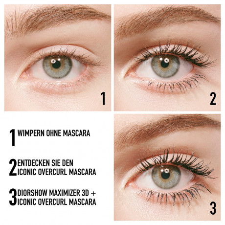 DIOR Iconic Overcurl Waterproof Nr. 091 Ultra Black Iconic Overcurl Водонепроницаемый