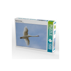 CALVENDO Puzzle CALVENDO Puzzle Fliegender Schwan Пазл CALVENDO Puzzle Летающий лебедь