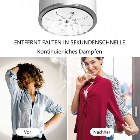 GelldG GelldG Dampfburste Dampfglatter 1200W faltbar Dampfbugel mit 200ML Wassertank Паровая щетка GelldG, складной паровой утюг мощностью 1200 Вт с резервуаром для воды объемом 200 мл