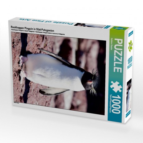 CALVENDO Puzzle CALVENDO Puzzle Rockhopper Pinguin in Sud-Patagonien Пазл CALVENDO Puzzle Пингвин Rockhopper в южной Патагонии