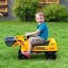 HOMCOM Kinder Bulldozer mit Stauraum Детский бульдозер с местом для хранения