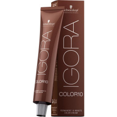 Schwarzkopf Professional Color 10 Permanent 10 Minute Color Cream 5-5 Hellbraun Gold 60 ml Color 10 Стойкая 10-минутная крем-краска