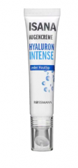 ISANA Augencreme Hyaluron Intense, Крем для кожи вокруг глаз с гиалуроновой кислотой, 15 мл