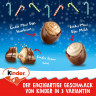 Ferrero Kinder Mix Tisch Adventskalender 2026 121 g, Ferrero Kinder Mix Настольный адвент-календарь 2026, 121 г, 24 сладости