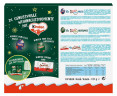 Ferrero Kinder Mix Tisch Adventskalender 2026 121 g, Ferrero Kinder Mix Настольный адвент-календарь 2026, 121 г, 24 сладости