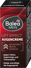 Balea MEN Augencreme Lift Effect, 15 ml, Крем для области вокруг глаз Lift Effect против видимых признаков усталости, 15 мл