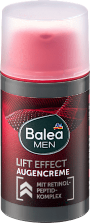 Balea MEN Augencreme Lift Effect, 15 ml, Крем для области вокруг глаз Lift Effect против видимых признаков усталости, 15 мл