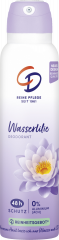 CD Deospray Wasserlilie 150 ml, Дезодорант-спрей с водяной лилией, защита от запаха до 48 часов, 150 мл