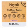 Niyok 2in1 feste Dusche+Pflege Soft blossom 80g  Твердый душ+уход 2в1 Мягкий цветок 80г