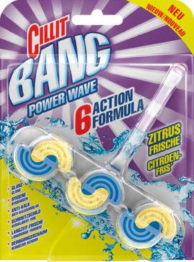 Cillit BANG Очиститель Power Wave туалет  Spüler Zitrus-Frisch, 1 шт