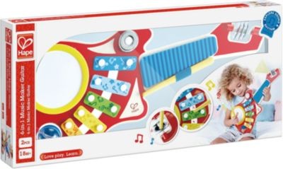 HAPE 6-in-1 Musikinstrumente Музыкальные инструменты 6-в-1
