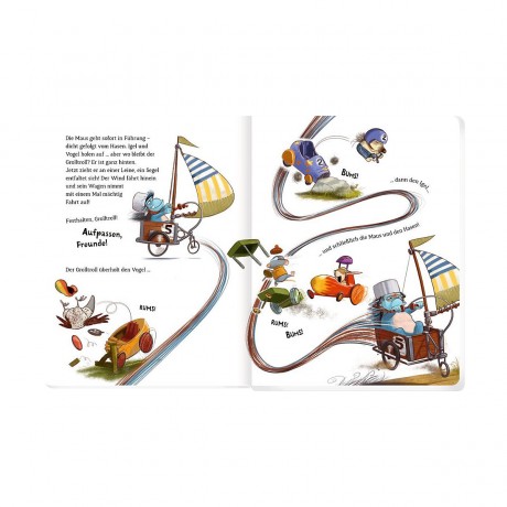 Coppenrath Verlag Der Grolltroll ... will Erster sein! (Pappbilderbuch) Злобный тролль... хочет быть первым! (книга с картинками)