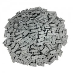 LEGO LEGO 2x4 Steine Hellgrau - 500 Stuck - Light bluish grey bricks 3001 Кирпичи LEGO 2x4 светло-серые - 500 штук - Светло-голубовато-серые кирпичи 3001