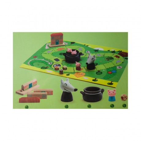 DJECO Teamspiel Woolfy Командная игра Вулфи