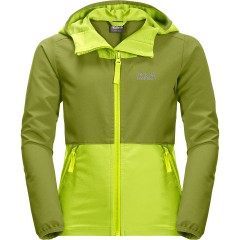 Jack Wolfskin Kinder Softshelljacke TURBULENCE (recycelt) Детская куртка софтшелл TURBULENCE (переработанная)