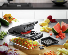 GEFU GEFU Wucrfel-\/Stifteschneider TREPPO schwarz Нож для кубиков/карандашей GEFU TREPPO