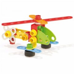 Quercetti 72-tlg. Baukasten Tecno Jumbo Spielzeugauto 72 шт. Набор для сборки игрушечной машинки Tecno Jumbo