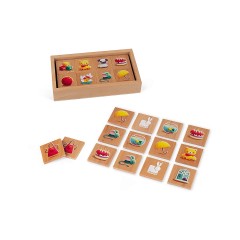 Janod Gedachtnisspiel Memo 40 Teile Игра на память Памятка 40 частей