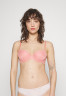 Tommy Hilfiger DEMI WITH SPACER PAD Underwired bra Flora Pink DEMI WITH SPACER Pad Бюстгальтер на косточках Флора Пинк
