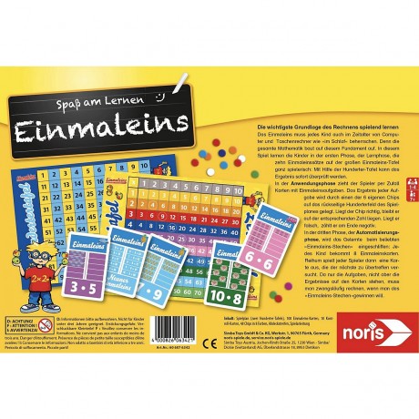 Noris Einmaleins таблица умножения