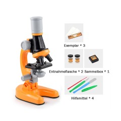 TOPMELON Wissenschaftliches Experimentierset Spielzeug Mikroskop Spielzeug fur Grundschuler Набор для научных экспериментов