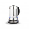 Michelino Wasserkocher Wasserkocher Glas mit Teefilter und Temperaturwahl, 1.7 l, 2200 W, Kabelloser Teekocher  Стеклянный чайник Michelino с чайным фильтром и выбором температуры, 1,7 л, 2200 Вт, беспроводная заварка