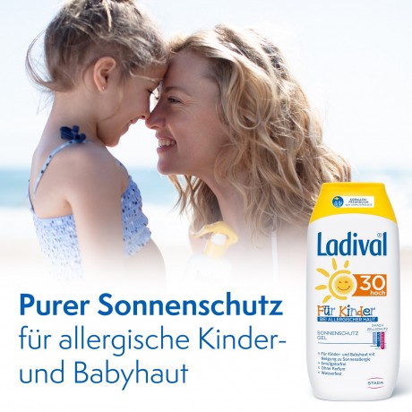 Ladival Kinder allergische Haut Gel LSF 30 Детский гель для аллергической кожи SPF 30