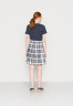 Tommy Hilfiger SKIRT Mini skirt icon/ecru/blue ЮБКА Мини-юбка значок/экрю/синий
