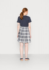 Tommy Hilfiger SKIRT Mini skirt icon/ecru/blue ЮБКА Мини-юбка значок/экрю/синий