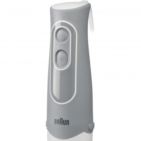 Braun Braun Stabmixer MQ 525 0,6 l Purierstab 600 W Grau, Weiss  Погружной блендер Braun MQ 525 0,6 л Purier со стержнем 600 Вт серый, белый