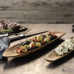 Robbe &amp; Berking Robbe &amp; Berking 12 - Holz / 150 g versilbert Schale gross Akazie Holz mit 150 g versilberter Ose 38x8,8 cm Robbe &amp;amp; Berking 12 - Wood / 150 г посеребренная миска большая из дерева акации с 150 г посеребренной петелькой 38x8,8 см