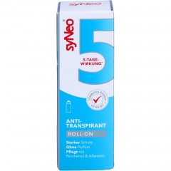 syNeo  Deo Roll-On Antitranspirant ohne Parfum, Шариковый Дезодорант антиперспирант с защитой от пота до 5 дней, 3 штуки х 50 мл