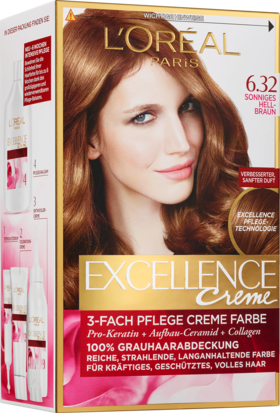 Excellence Краска для волос Sonniges Светло-коричневый	 6.32