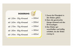 Almased Vitalkost Mandel-Vanille Pulver 500g x 3stk, Коктейль для похудения  Миндаль-Ваниль, протеиновый напиток для снижения веса, заменитель питания, белковая смесь 3 шт х 500 г 