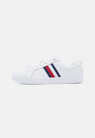 Tommy Hilfiger ESSENTIAL STRIPES  Trainers white ESSENTIAL STRIPES Кроссовки белый