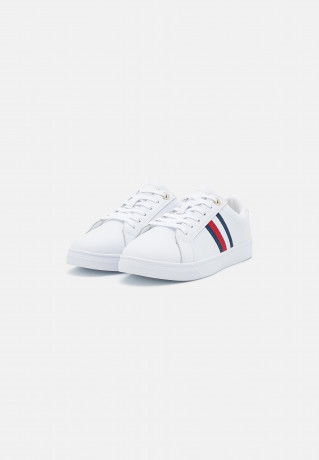 Tommy Hilfiger ESSENTIAL STRIPES  Trainers white ESSENTIAL STRIPES Кроссовки белый