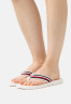 Tommy Hilfiger ESSENTIAL COMFORT  T-bar sandals feather white ESSENTIAL COMFORT Сандалии с Т-образной перемычкой перо белое