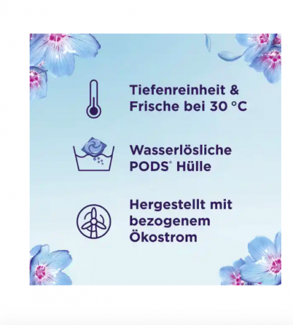 Lenor Vollwaschmittel Pods Aprilfrisch 2 х 14WI, Капсулы для стирки Ленор 3 в 1 Апрельская свежесть, 2 упаковки х 14 шт (28 штук)