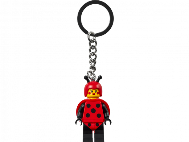 Lego Schlusselanhanger mit Marienkafer-Madchen Брелок с божьей коровкой