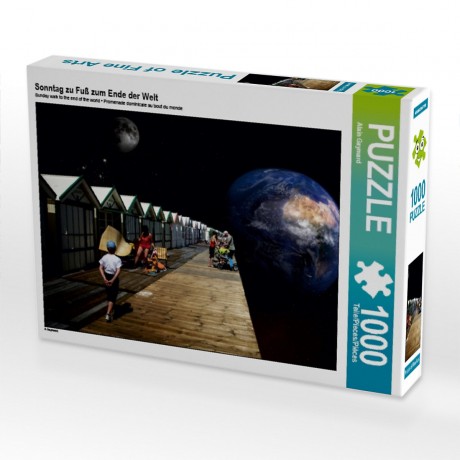 CALVENDO Puzzle CALVENDO Puzzle Sonntag zu Fuss zum Ende der Welt Пазл CALVENDO Puzzle Воскресенье пешком на край света