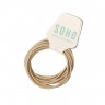 SOHO Ellie Haargummi Beige Элли галстук для волос
