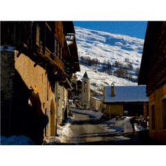 CALVENDO Puzzle CALVENDO Puzzle In den Strassen von St. Veran Пазл CALVENDO Puzzle На улицах Сен-Верана