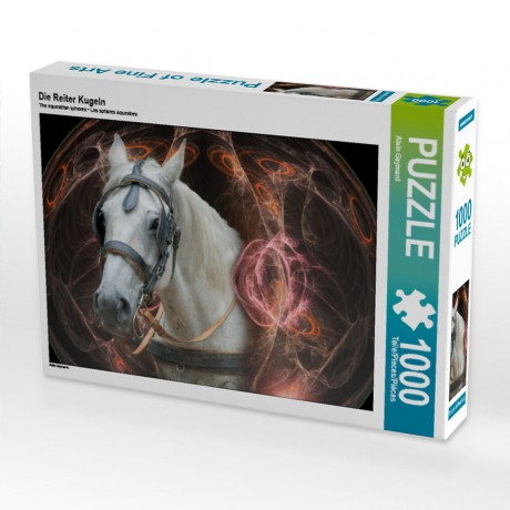 CALVENDO Puzzle CALVENDO Puzzle Die Reiter Kugeln Пазл CALVENDO Puzzle Всадник шаров