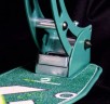 SIX DEGREES Aluminium Scooter 205 mm grun Алюминиевый самокат 205 мм зеленый