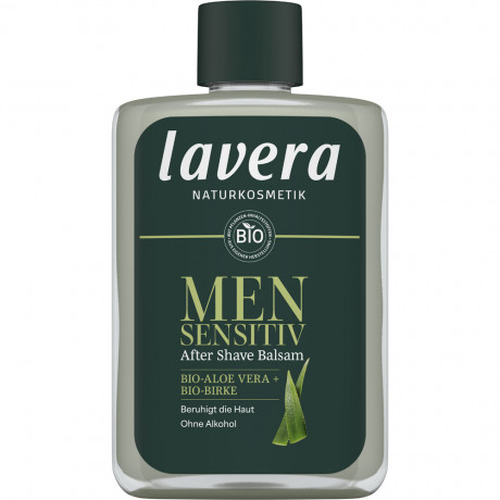 LAVERA Men sensitiv After Shave Balsam, 100 ml, Лавера Бальзам после бритья для чувствительной мужской кожи, био-алоэ вера, 100 мл