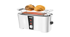 Unold Unold Toaster Design Dual weiss/schwarz, 1.350 Watt, fur 4 Scheiben Toast  weiss/schwarz Unold Toaster Design Dual, белый/черный, 1350 Вт, на 4 ломтика тостов