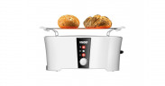 Unold Unold Toaster Design Dual weiss/schwarz, 1.350 Watt, fur 4 Scheiben Toast weiss/schwarz Unold Toaster Design Dual, белый/черный, 1350 Вт, на 4 ломтика тостов